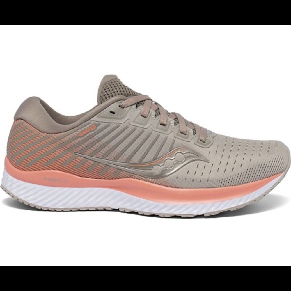 Saucony Guide 13 Running Shoes Sneakers Moonrock Coral 9.5